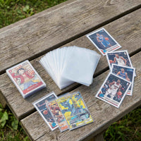 24TCG Trading Card Penny Loader Top Sleeves, Bandai, Pokemon, Basketball Trading Cards 100, 200, 300, 500pcs