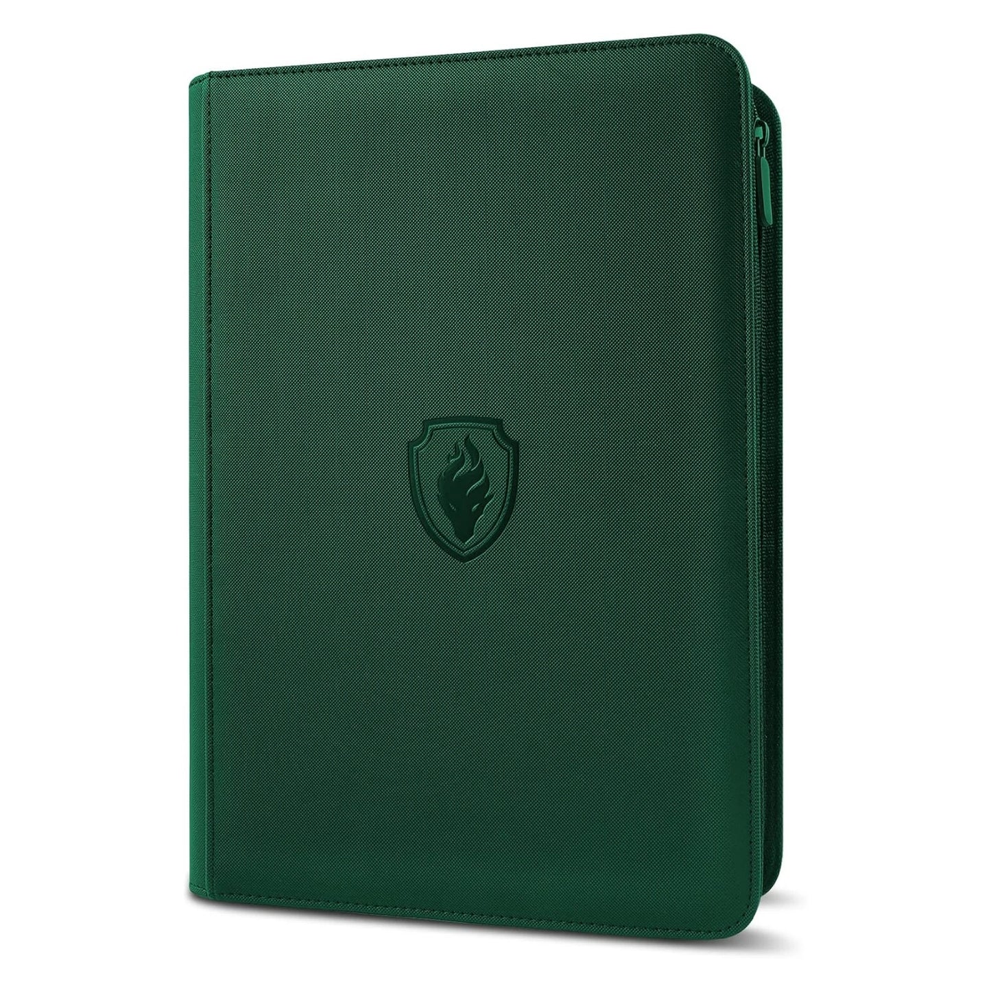 24TCG Zipper Card Binder with 9 Pockets,Holds 360 Trading Cards 360, Durable Side Loading for Cards, Premium PU Cover