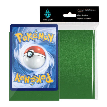 24TCG Colored 100 Counts Card Sleeves 66*91mm Top Loaders Penny Soft Card Sleeves Protectors Fit for TCG