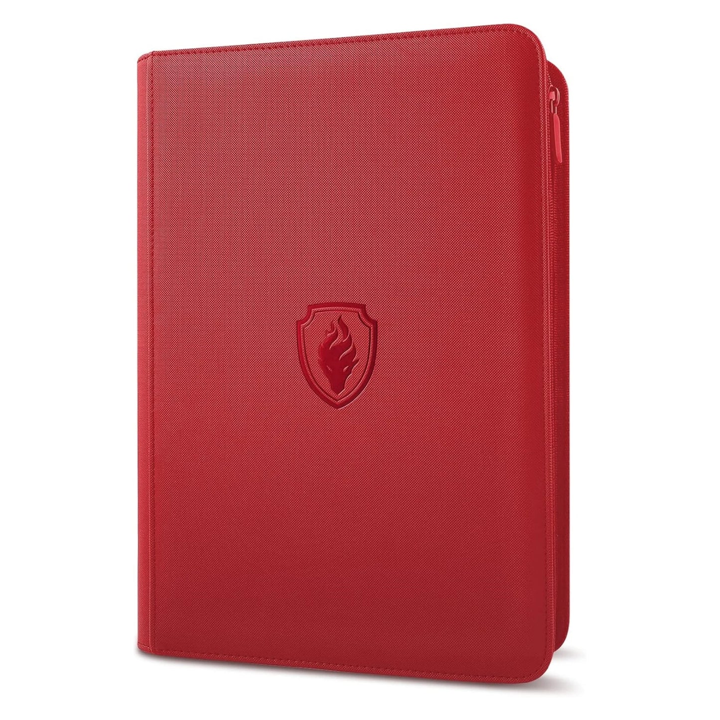 24TCG Zipper Card Binder with 9 Pockets,Holds 360 Trading Cards 360, Durable Side Loading for Cards, Premium PU Cover