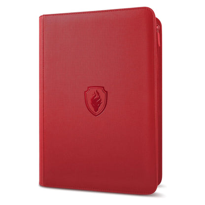 24TCG Zipper Card Binder with 9 Pockets,Holds 360 Trading Cards 360, Durable Side Loading for Cards, Premium PU Cover