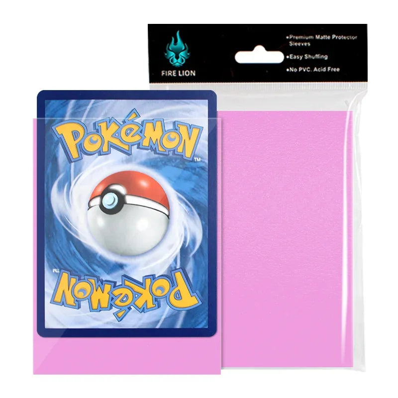 24TCG Colored 100 Counts Card Sleeves 66*91mm Top Loaders Penny Soft Card Sleeves Protectors Fit for TCG