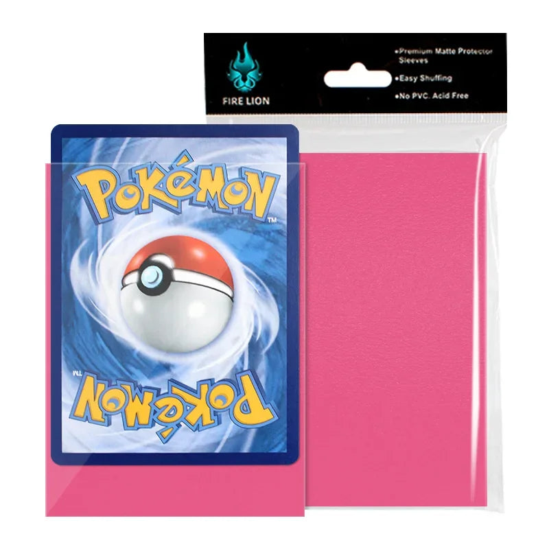 24TCG Colored 100 Counts Card Sleeves 66*91mm Top Loaders Penny Soft Card Sleeves Protectors Fit for TCG