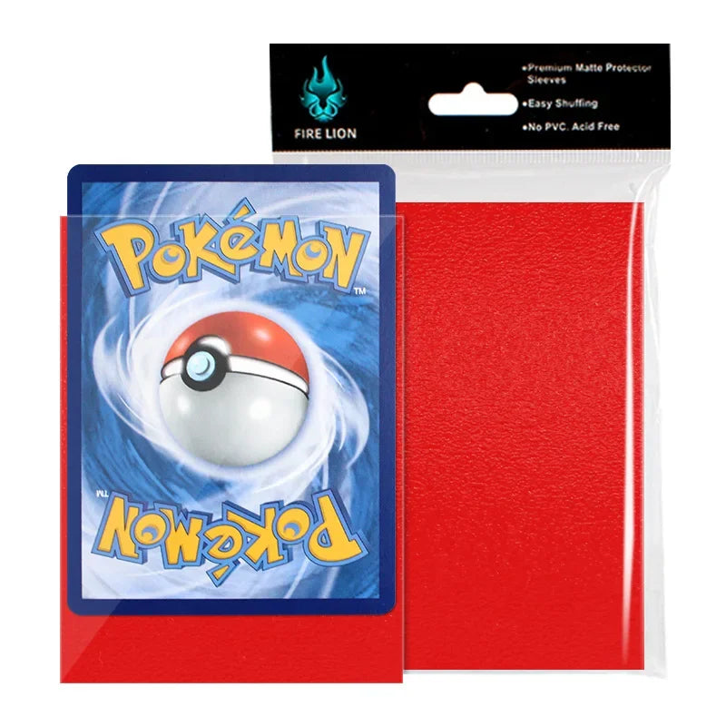 24TCG Colored 100 Counts Card Sleeves 66*91mm Top Loaders Penny Soft Card Sleeves Protectors Fit for TCG