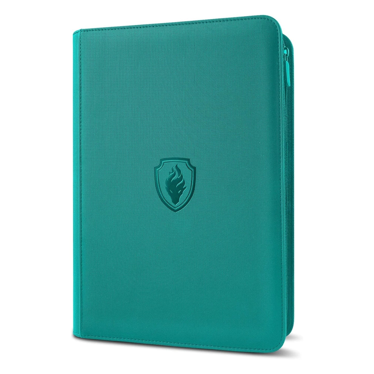 24TCG Zipper Card Binder with 9 Pockets,Holds 360 Trading Cards 360, Durable Side Loading for Cards, Premium PU Cover