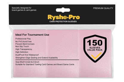 24TCG Colored 100 Counts Card Sleeves 66*91mm Top Loaders Penny Soft Card Sleeves Protectors Fit for TCG