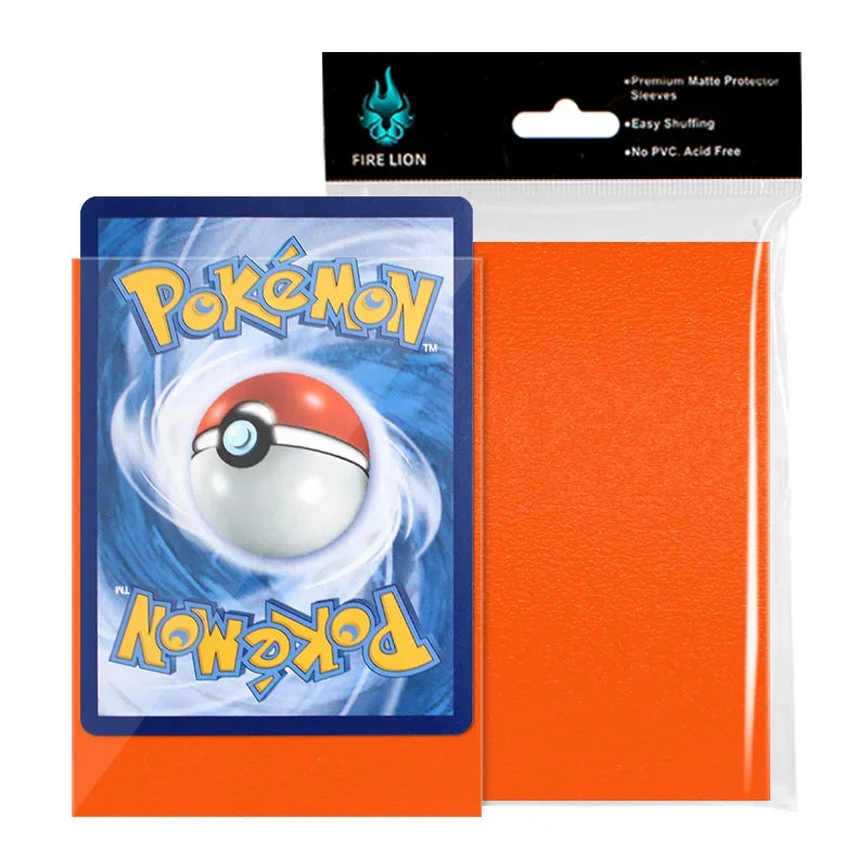 24TCG Colored 100 Counts Card Sleeves 66*91mm Top Loaders Penny Soft Card Sleeves Protectors Fit for TCG