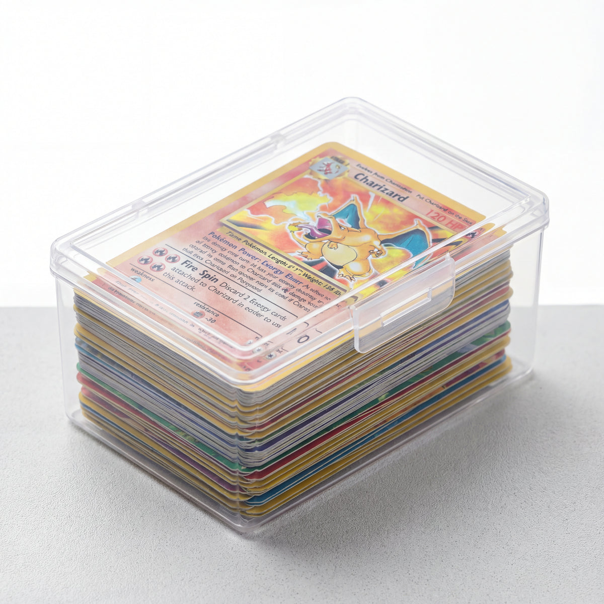 24TCG Clear Box Organizers for Trading Cards, Bandai, Pokemon